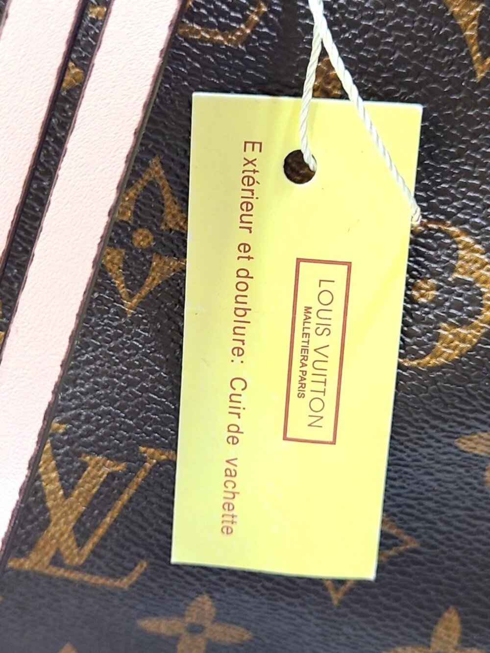 Louis Vuitton LV Neonoe Monogram MM Rose Poudre Canvas Shoulder Bag Purse - Picture 13 of 13